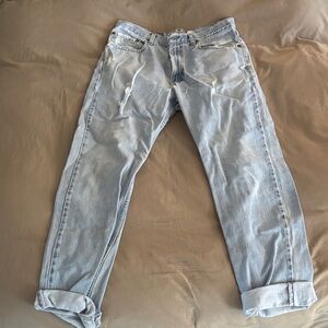 Levi's Vintage Light Blue Jeans with Rips